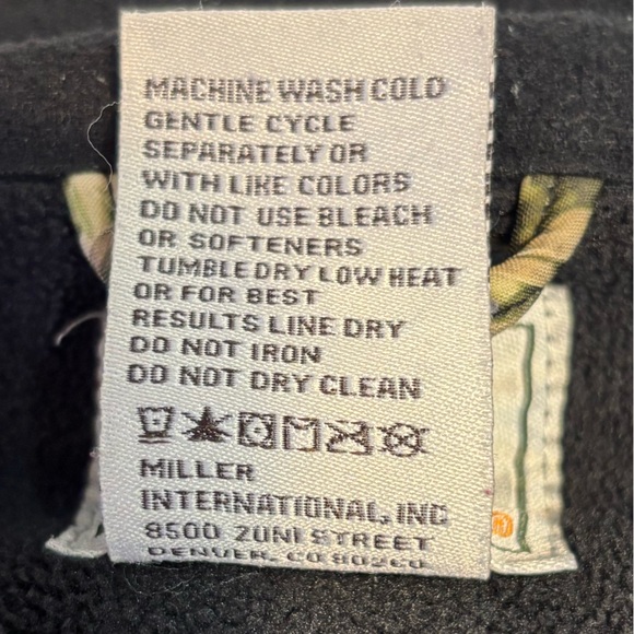 Cinch Outdoor Real Tree Soft Shell Black Camo Jacket Women’s Size Large - Picture 11 of 11